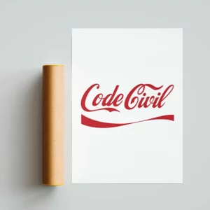Poster “Code Civil – Édition Soda”