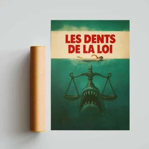 Poster “Les Dents de la Loi”