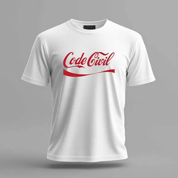 T-shirt Code Civil