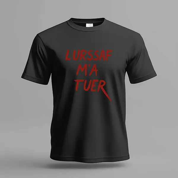 T-shirt "L'URSSAF m'a tuer" – Image 2