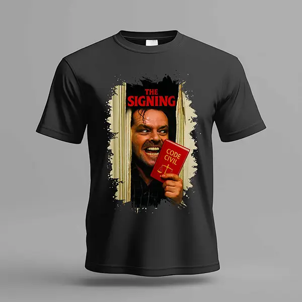 T-shirt The Signing – Image 2