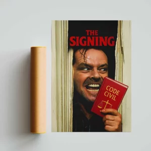 Poster “The Signing”