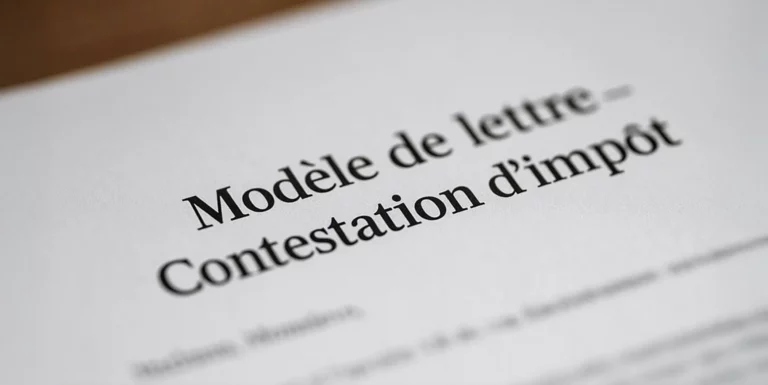 Modèle de lettre | Contestation d’impôt