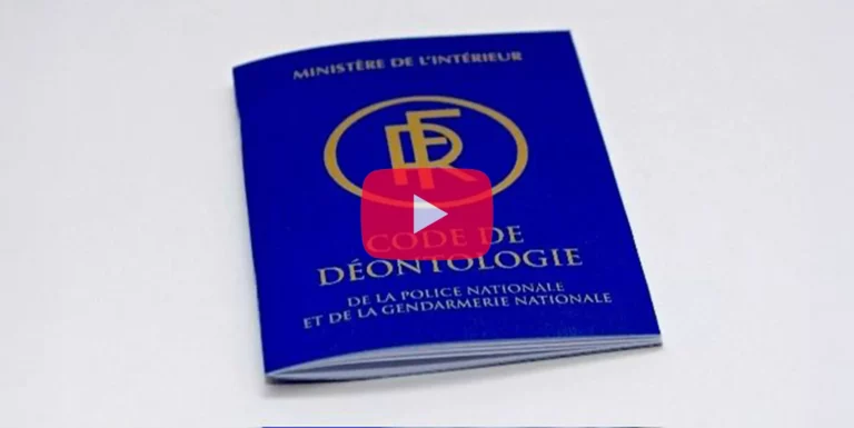 Le code de déontologie de la police