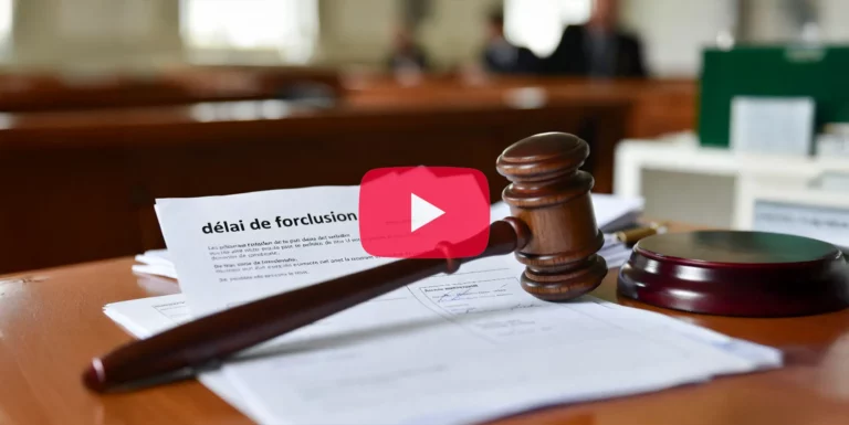 Le délai de forclusion