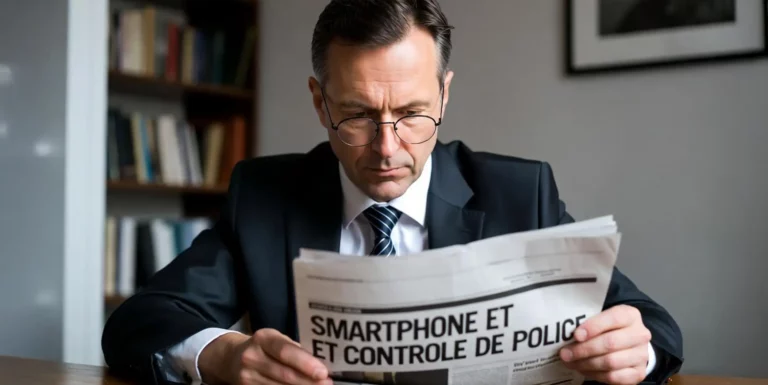 Smartphone et controle de police