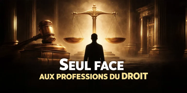 Seul face au système disciplinaire des professions du droit