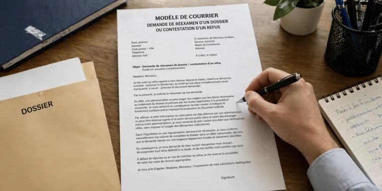 Modèle de courrier : Demande abusive de documents (Mairie)