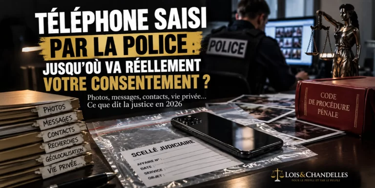 Téléphone saisi par la police : quand votre signature ouvre aussi la porte à vos données