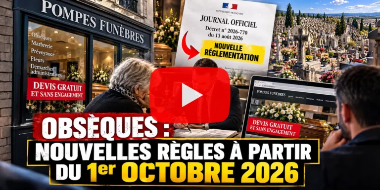 Obsèques : Nouvelles règles à partir du 1er octobre 2026